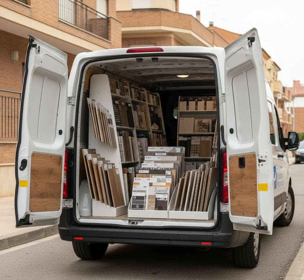 Showroom móvil de Reformas Canovelles